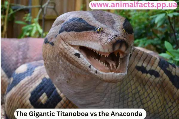  Titanoboa vs the Anaconda 