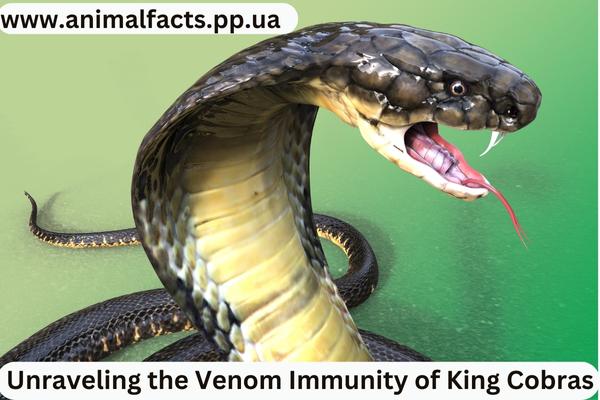 Close-Up Of 3D king Cobra The world's longest venomous snake on green