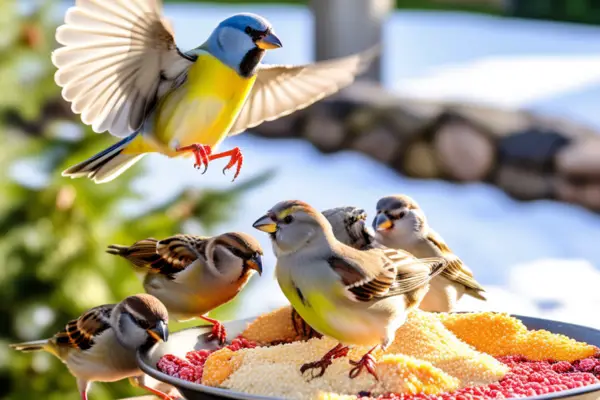 how to feed birds in your backyard